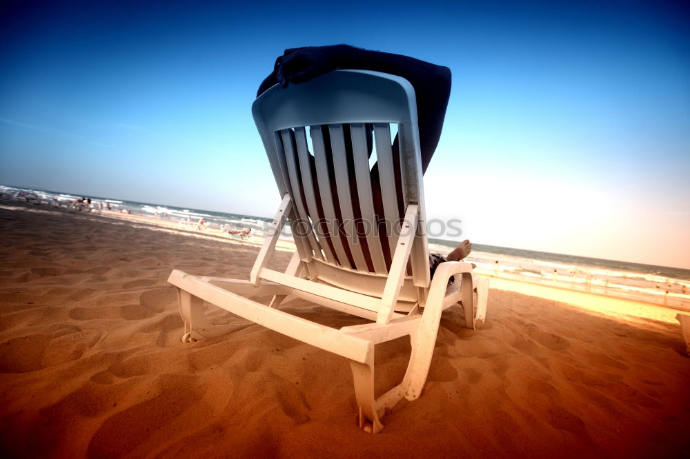 Similar – Soft focus pinhole photo deckchairs in St. Ives, UK.