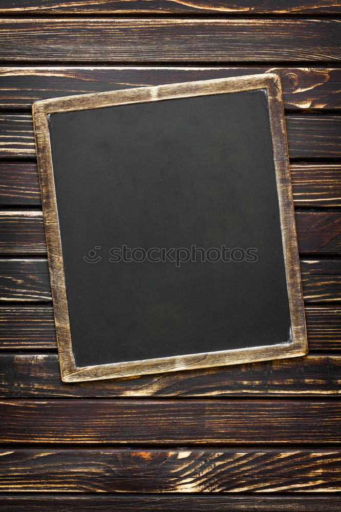 Similar – wooden empty chalk board