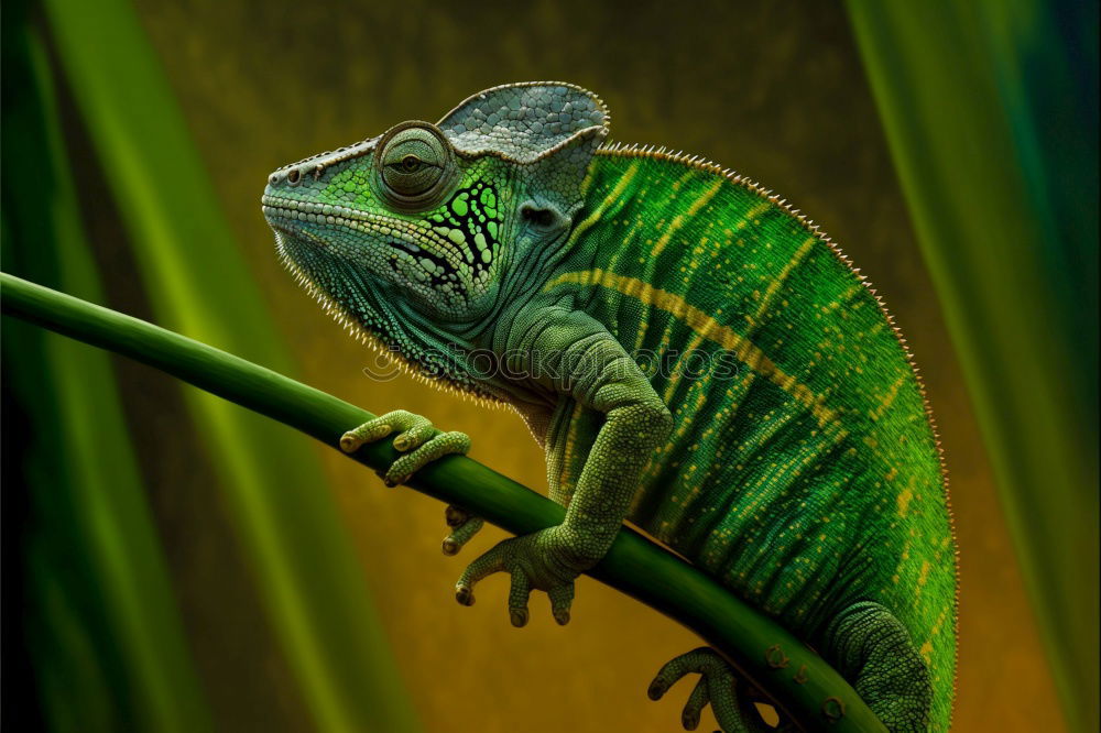 Similar – Image, Stock Photo chameleon Saurians