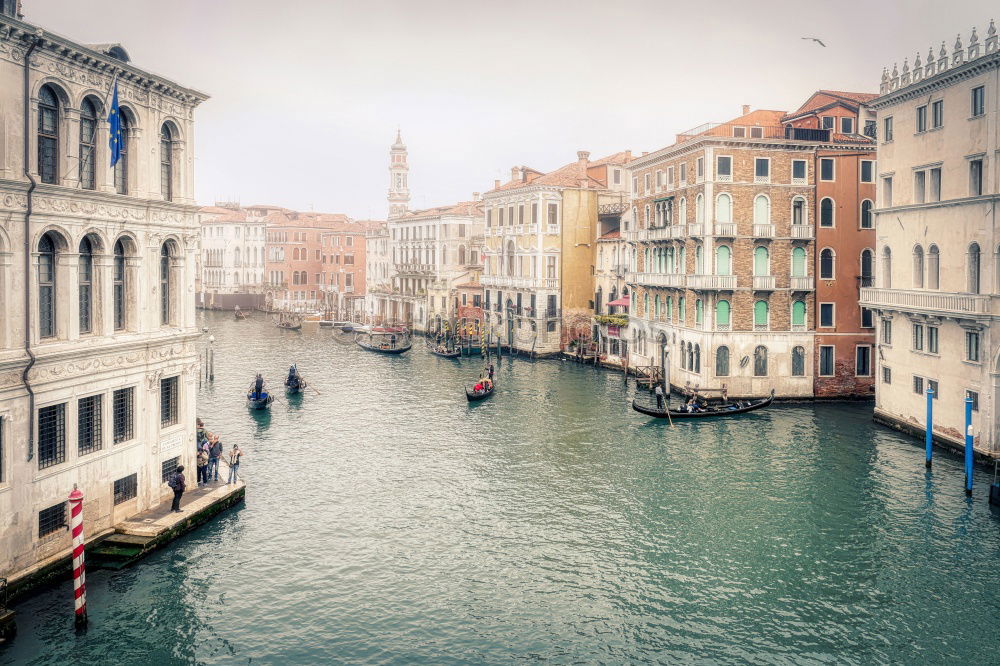 Palace panorama in Venice