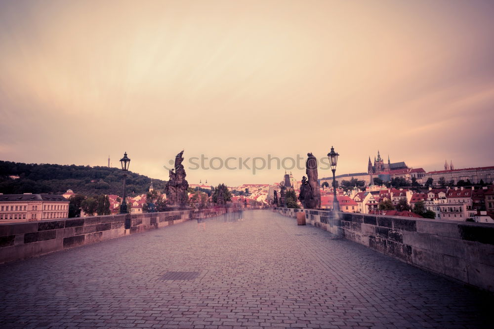 Similar – smog in the Golden City of Prague