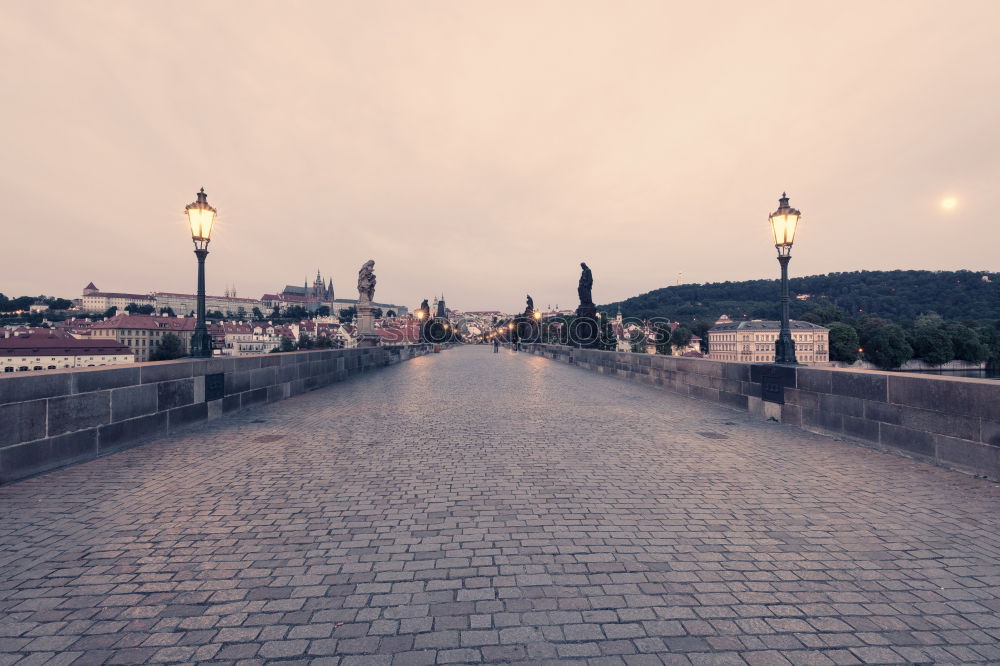 Similar – smog in the Golden City of Prague