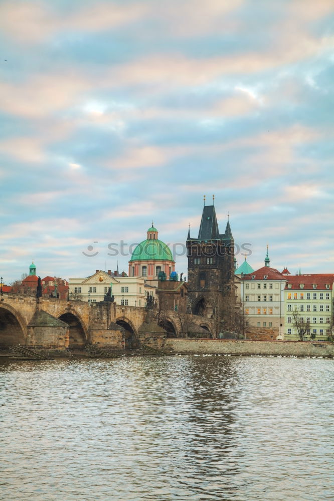 Similar – Image, Stock Photo Ice Age at the Oberbaum Bridge