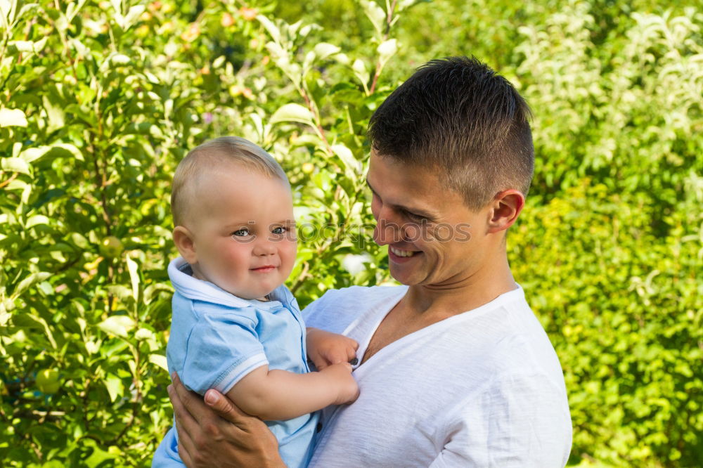 Similar – Father and son Trip Child