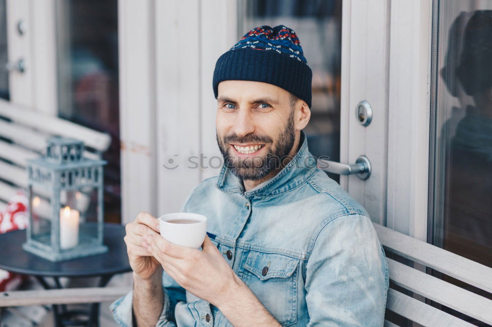 Similar – Image, Stock Photo Urban young man (65)