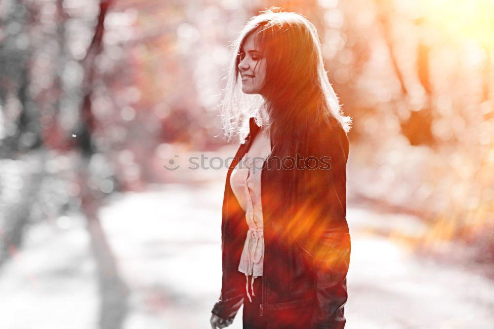 Similar – Image, Stock Photo Secret Agent Miauuu Woman