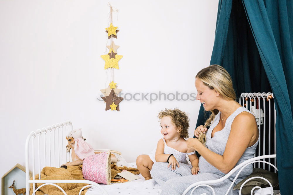 Similar – Two beautiful sister kids eating watermelon ice cream