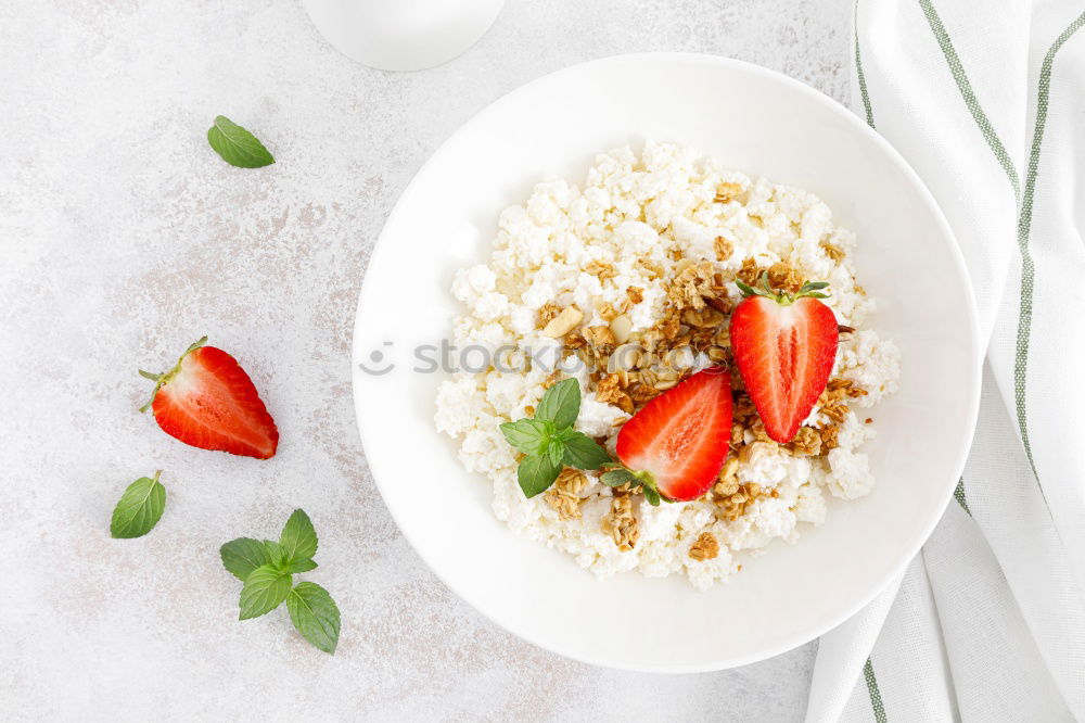 Similar – Porridge with fresh fruits