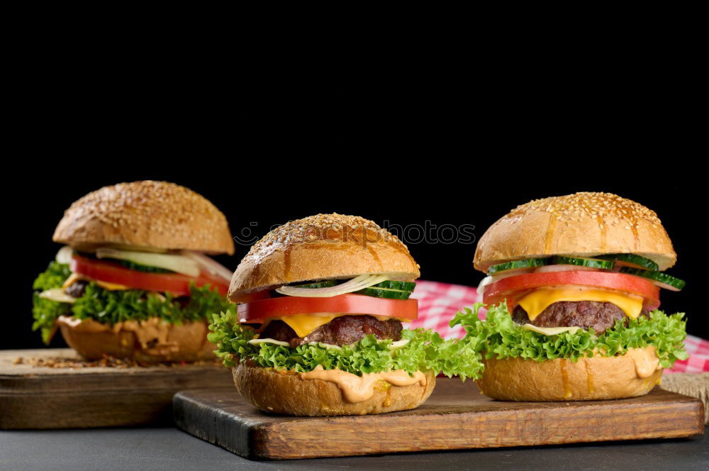 Similar – Image, Stock Photo sandwich of French toast and lettuce leaves and boiled egg