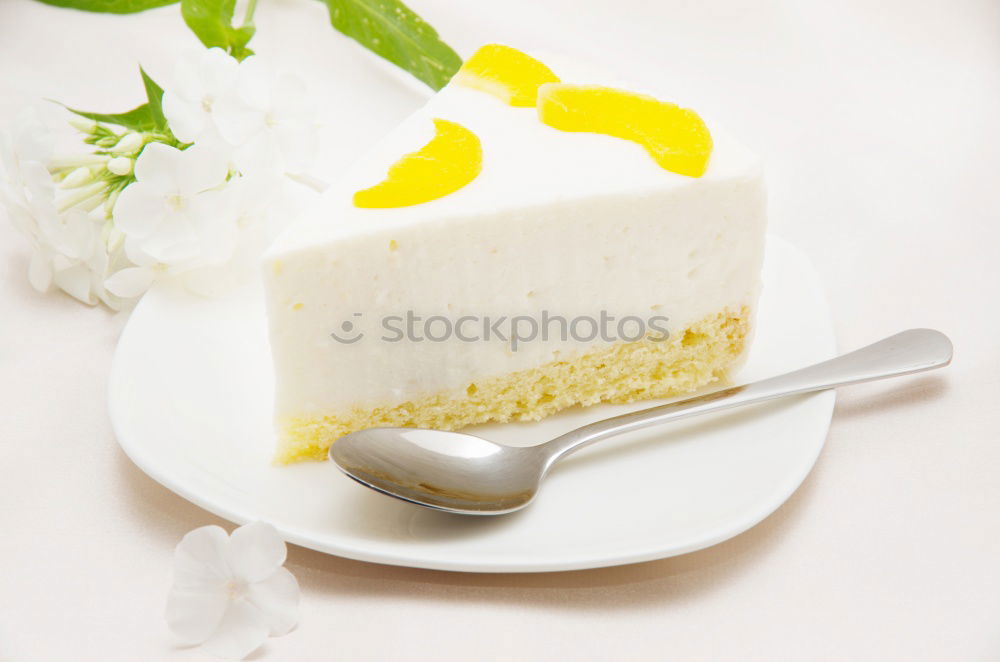 Similar – lemon balm Cream gateau