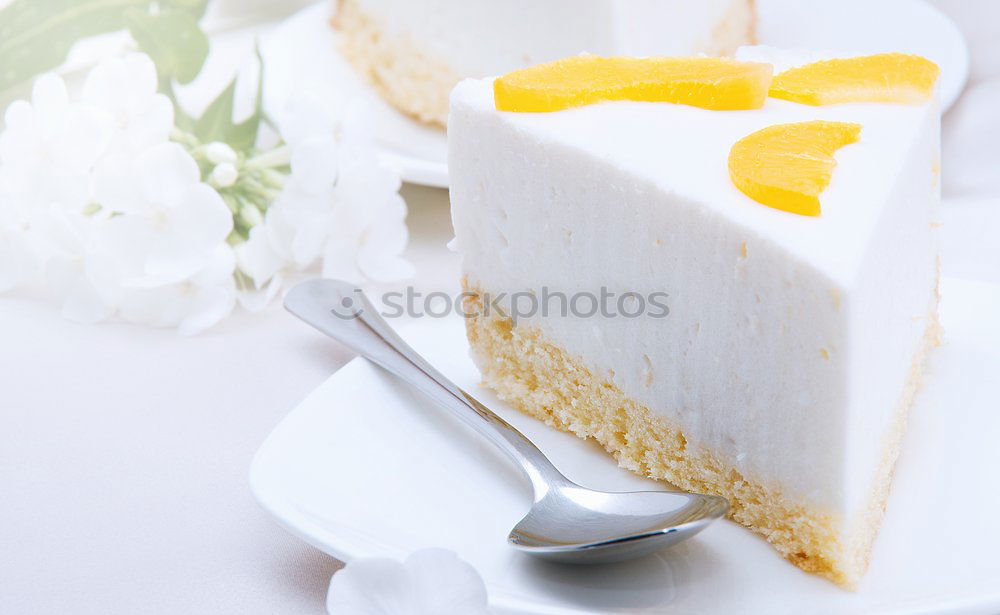 Similar – lemon balm Cream gateau