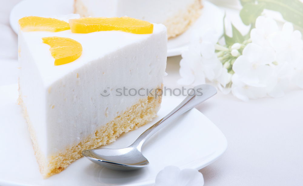 lemon balm Cream gateau