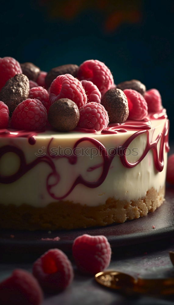 Similar – Image, Stock Photo berry cake Food Cake