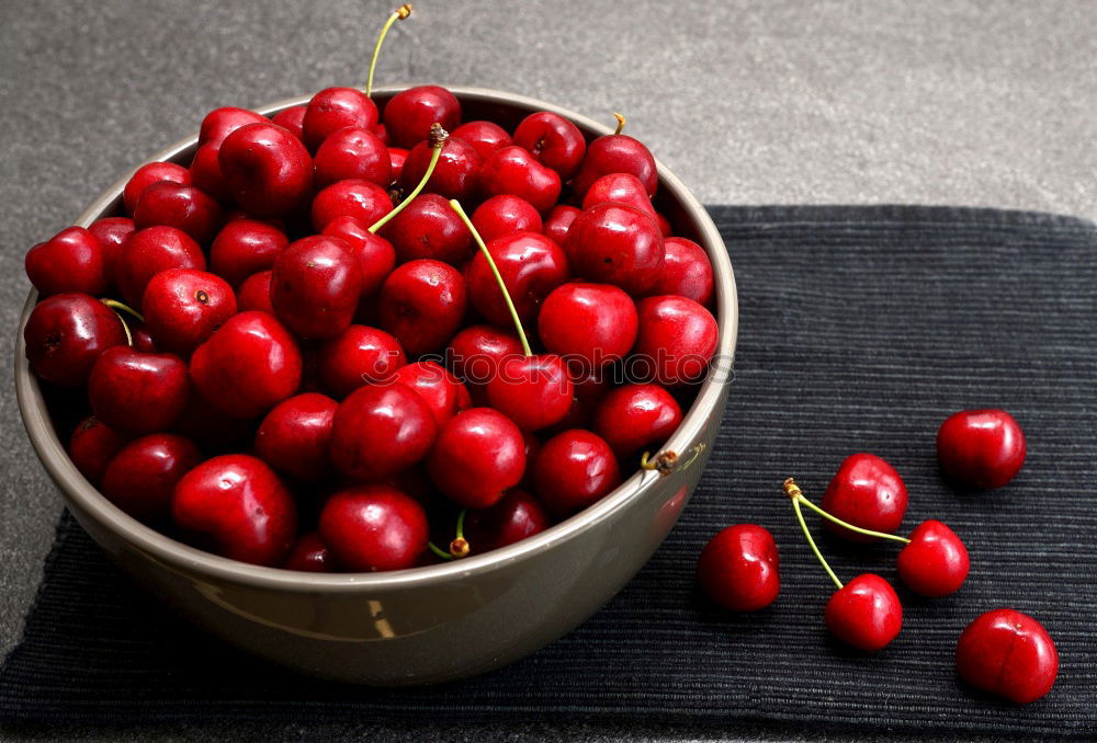 Similar – Image, Stock Photo cherry harvest Food Fruit