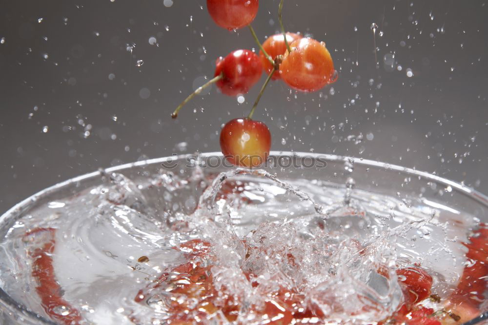 Similar – Image, Stock Photo Watermelon with rosemary and ice cream sticks as a refreshing drink on a silver tray