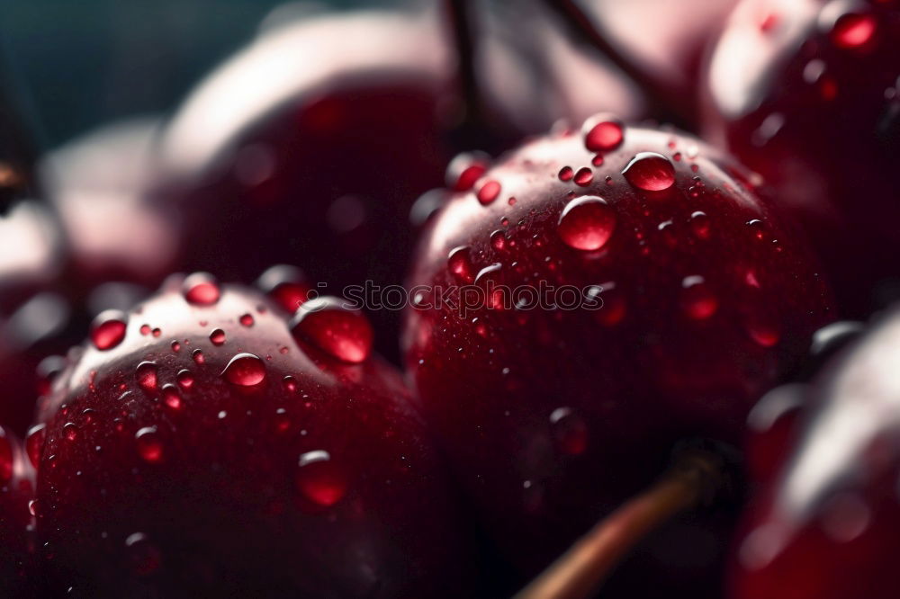 Similar – Image, Stock Photo Frozen cherries Food Fruit