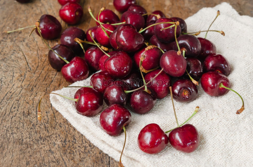 Similar – Delicious cherries Food