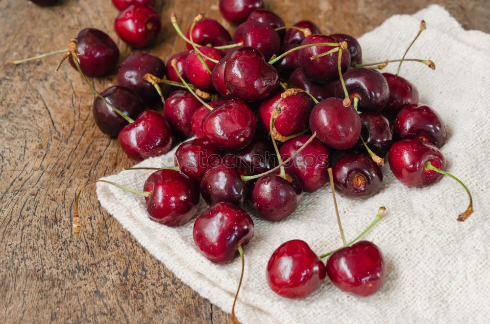 Similar – Delicious cherries Food