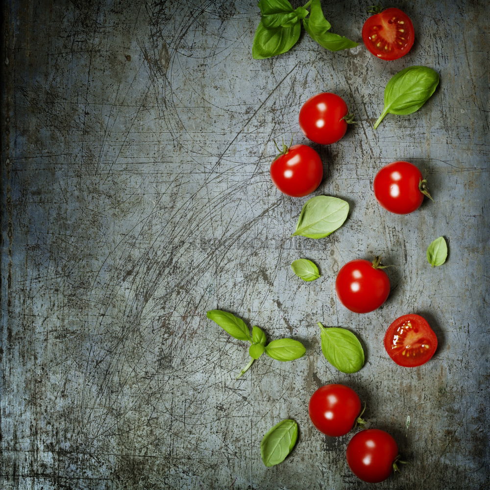 Similar – Image, Stock Photo Raw lasagna sheets and cherry tomatoes