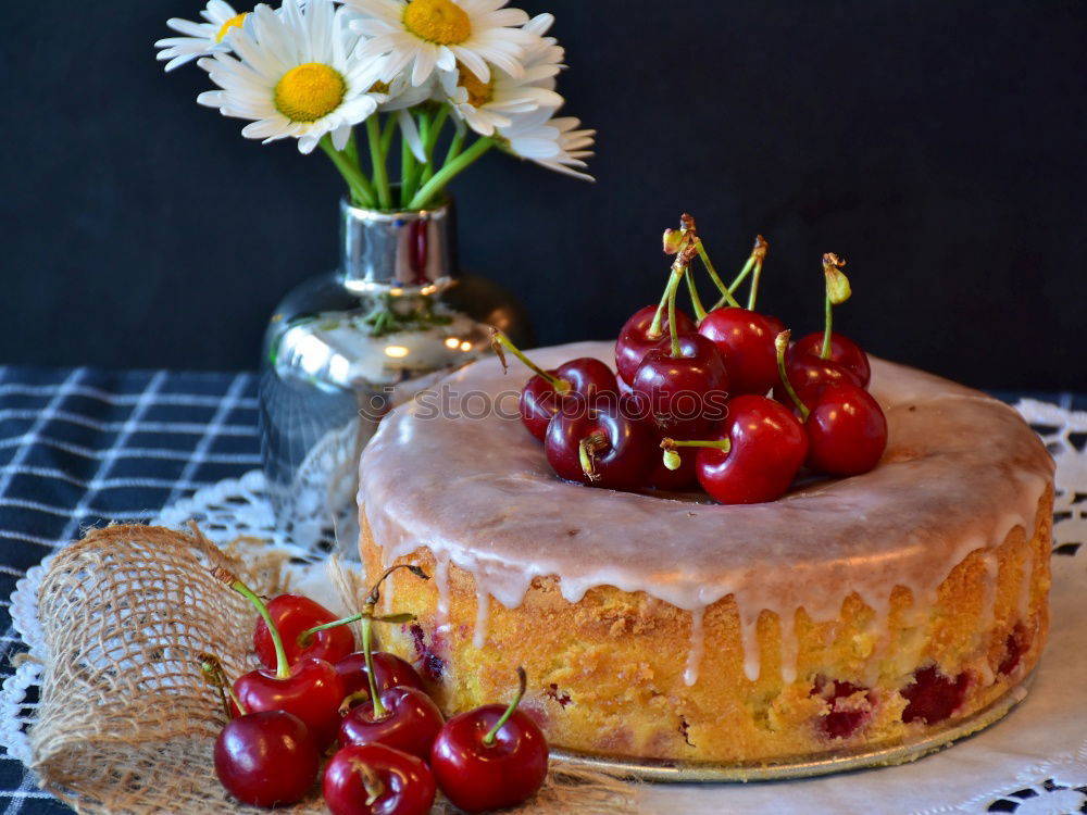 Similar – Image, Stock Photo flower cake R Food Cake