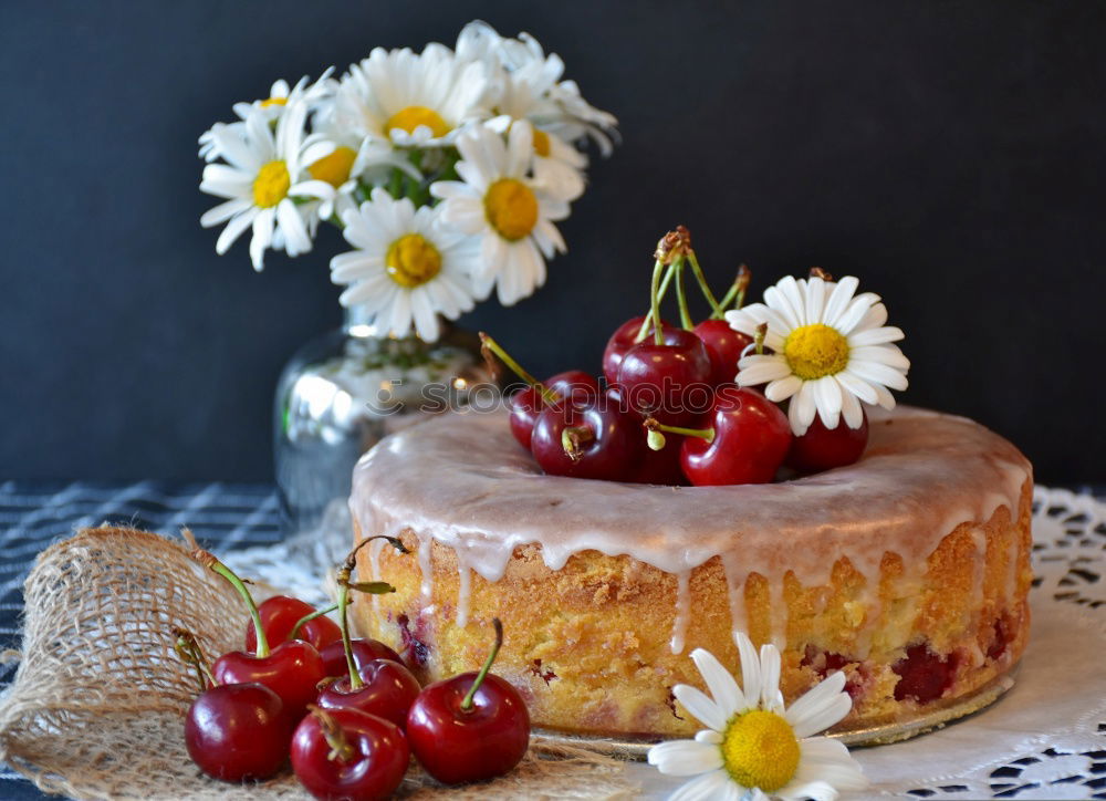 Similar – Image, Stock Photo flower cake R Food Cake