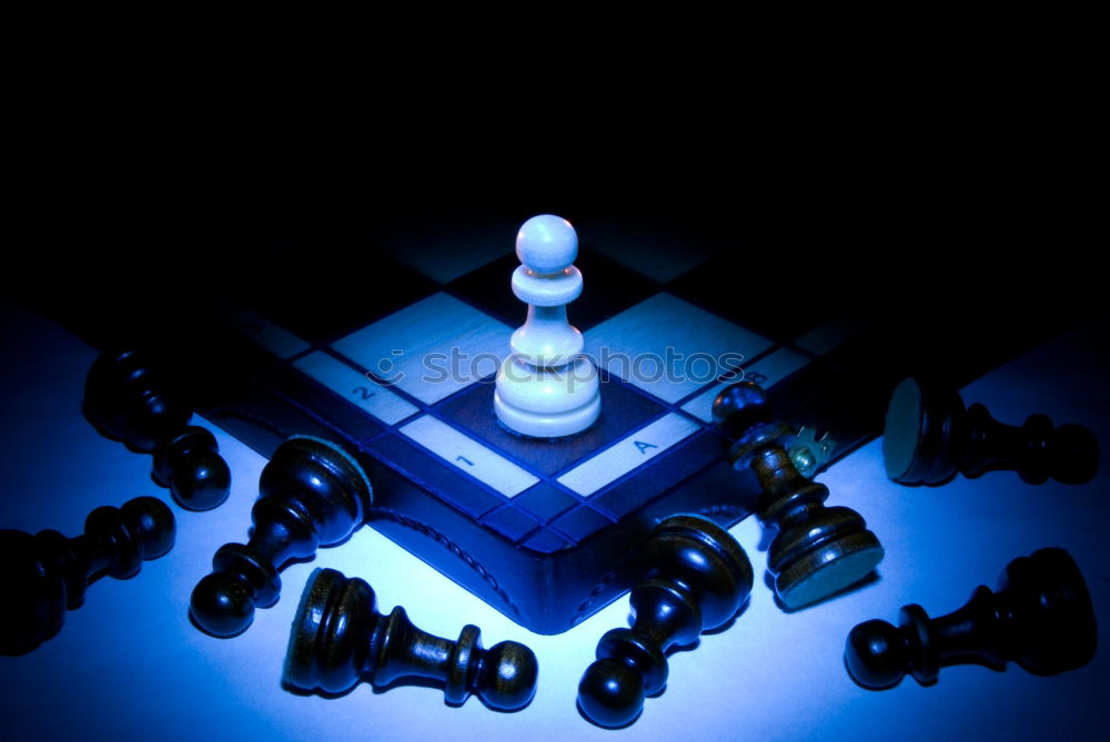 Similar – Image, Stock Photo Chess matt Fog Chessboard