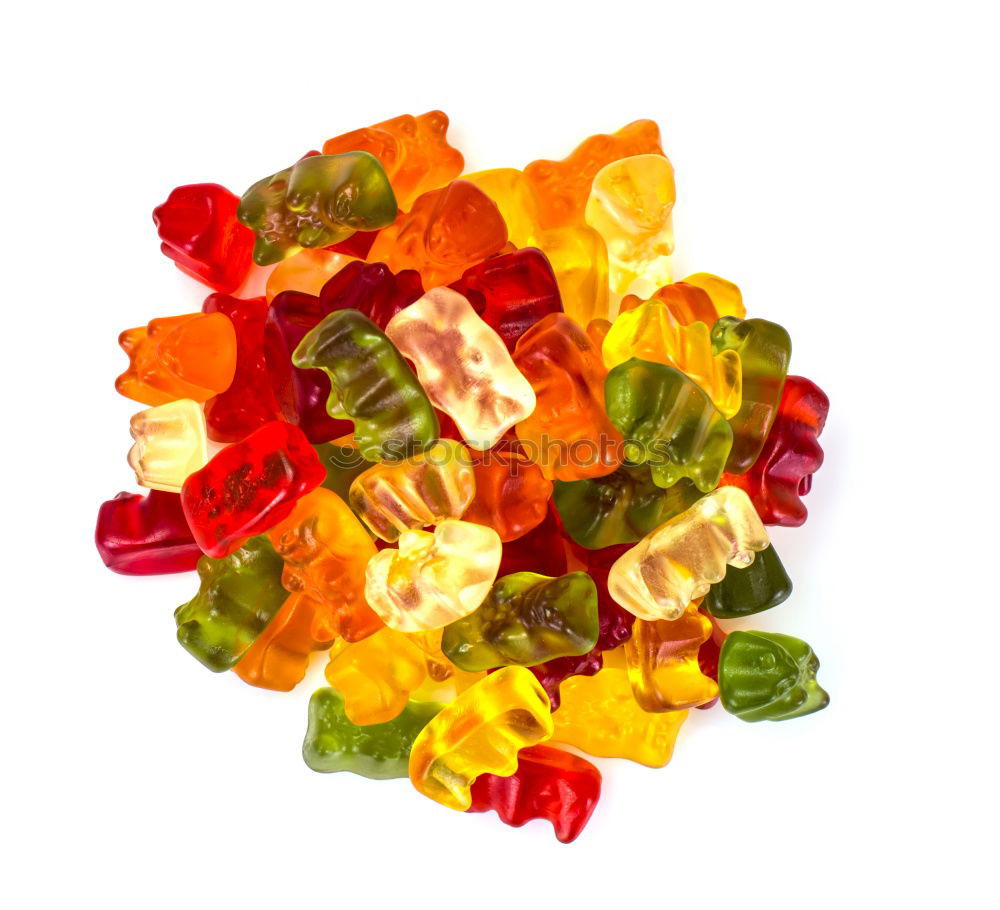 Similar – Image, Stock Photo Bear pack Gummy bears Red