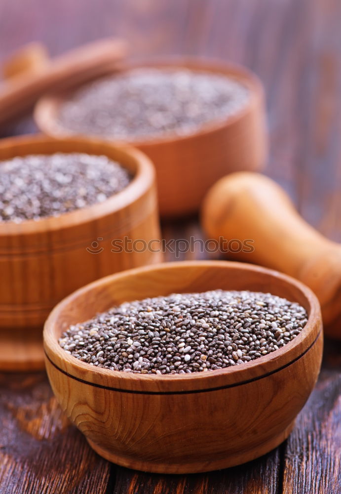 Similar – Image, Stock Photo Seeds of poppy in a wooden bowl