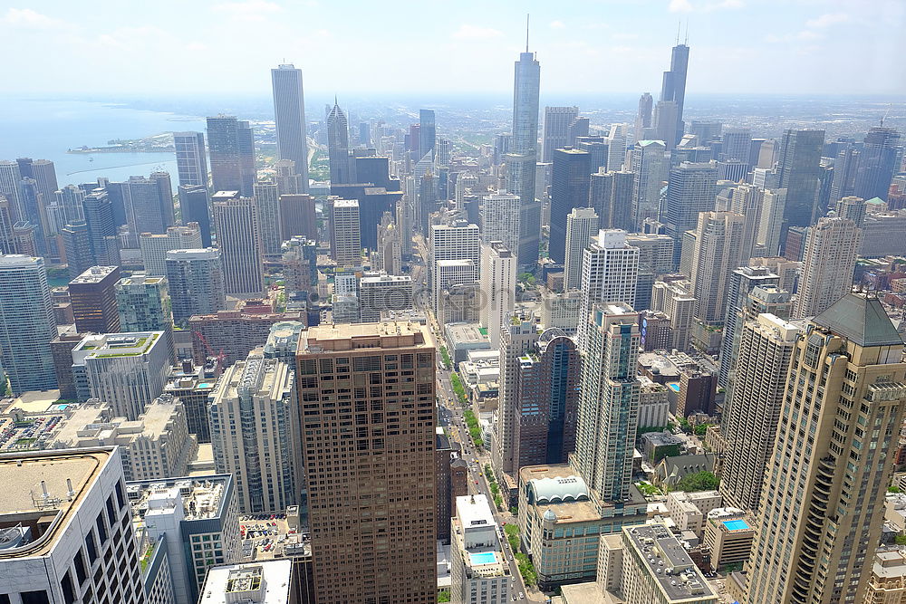 Chicago from above