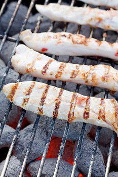 Similar – Image, Stock Photo torches Food Meat