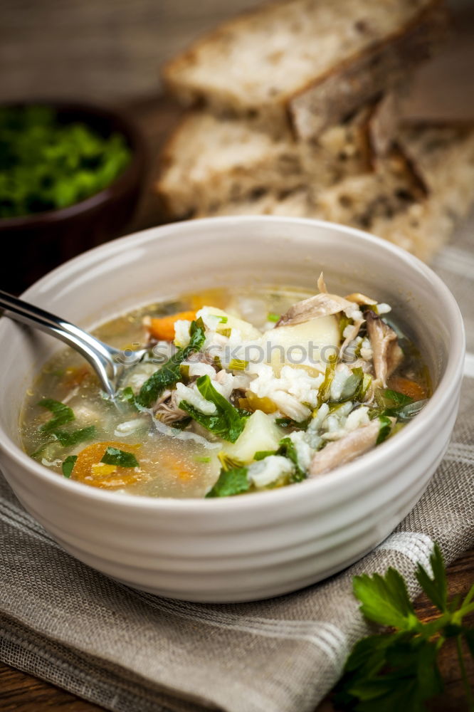 Similar – Image, Stock Photo colourful salad Food