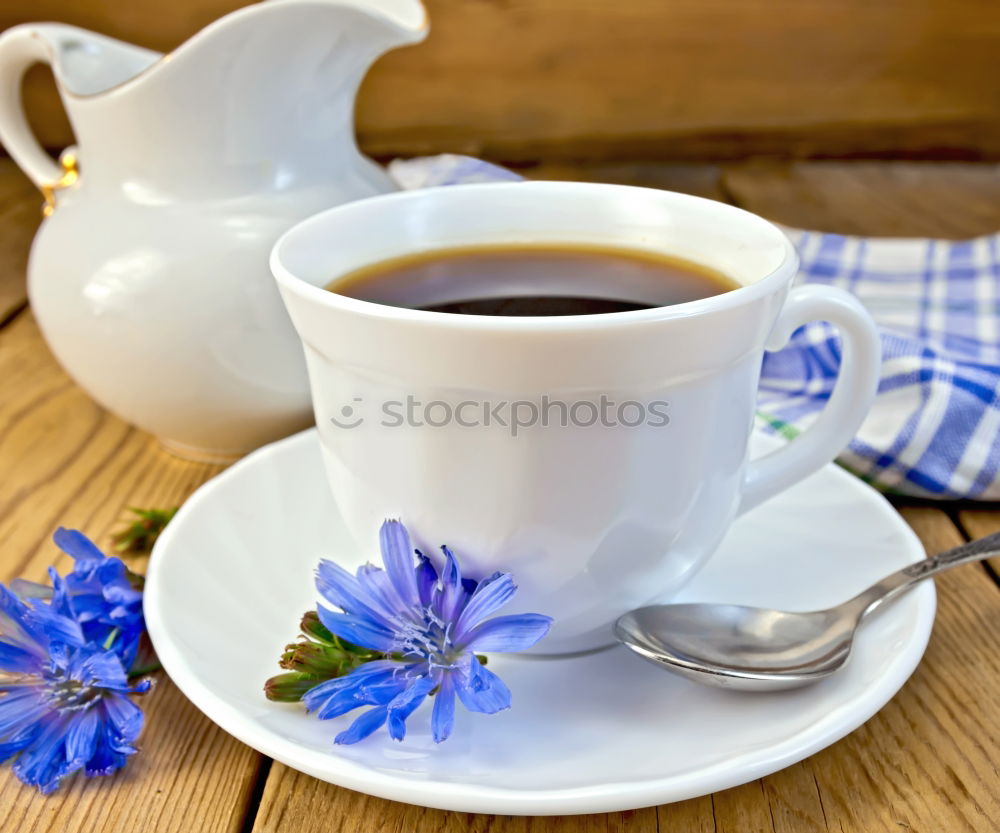 Similar – Image, Stock Photo Black coffee in a white cup