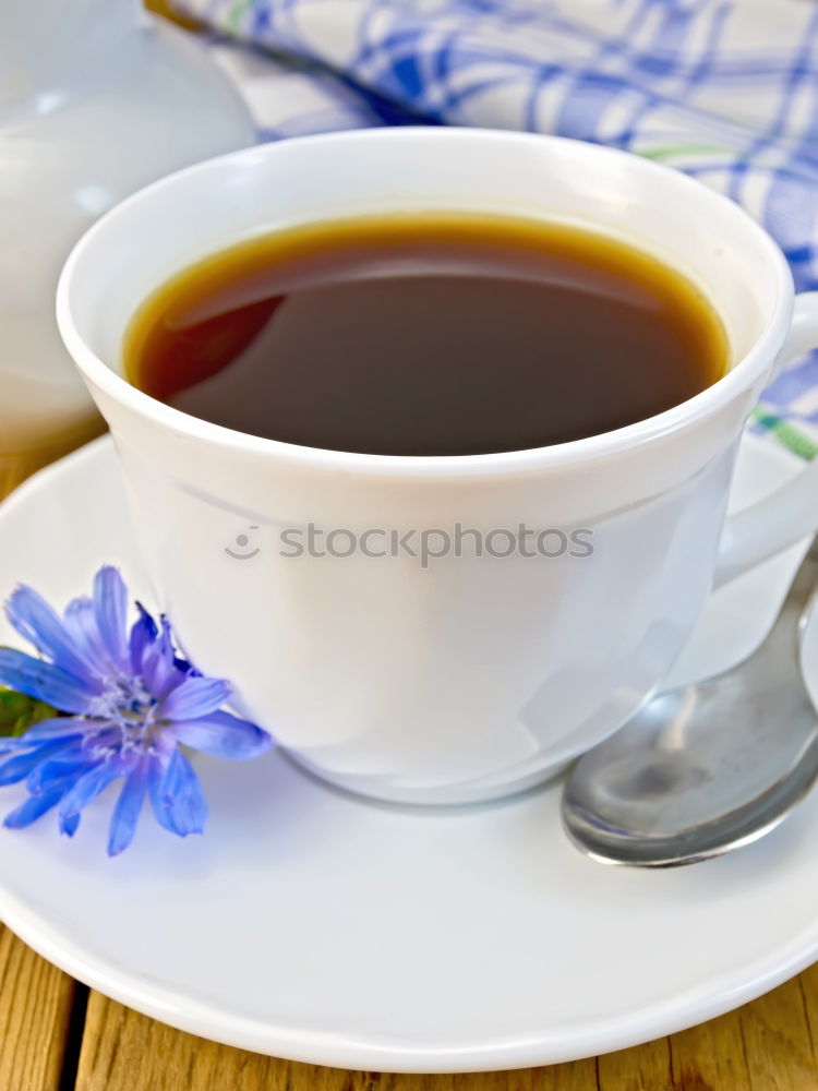 Similar – Image, Stock Photo Black coffee in a white cup