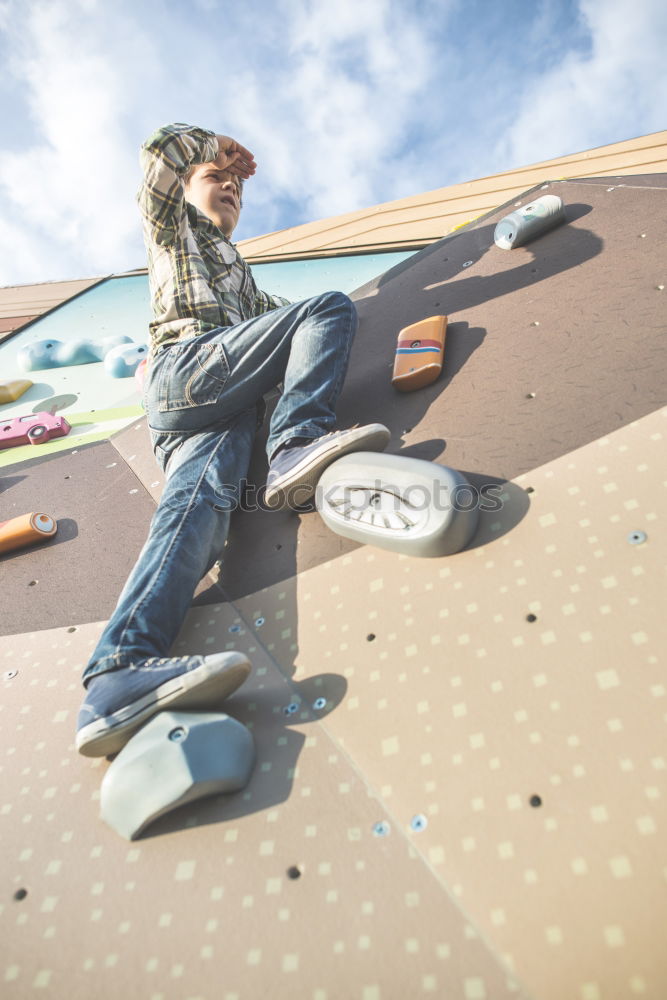 Similar – Image, Stock Photo Skateboarding woman practicing at skatepark