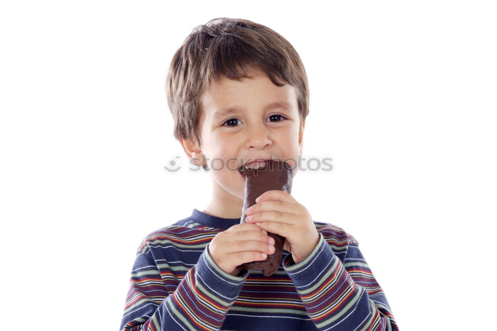 Similar – Boy singing to microphone