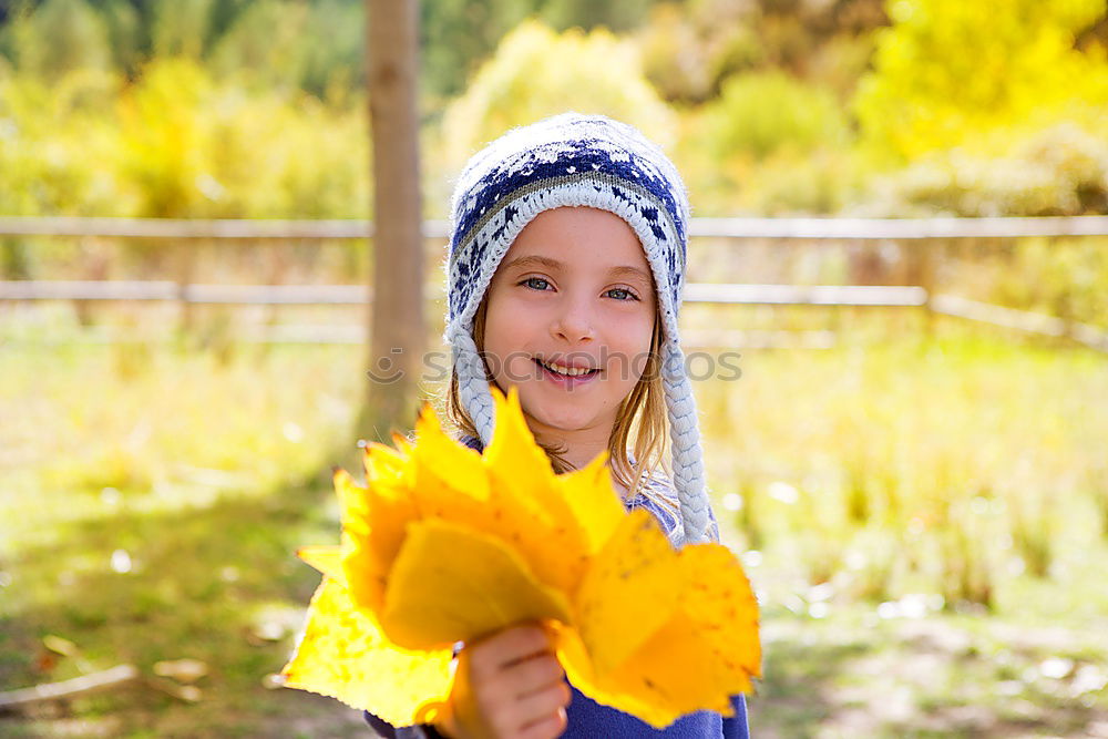 Similar – Autumn portrait Feminine