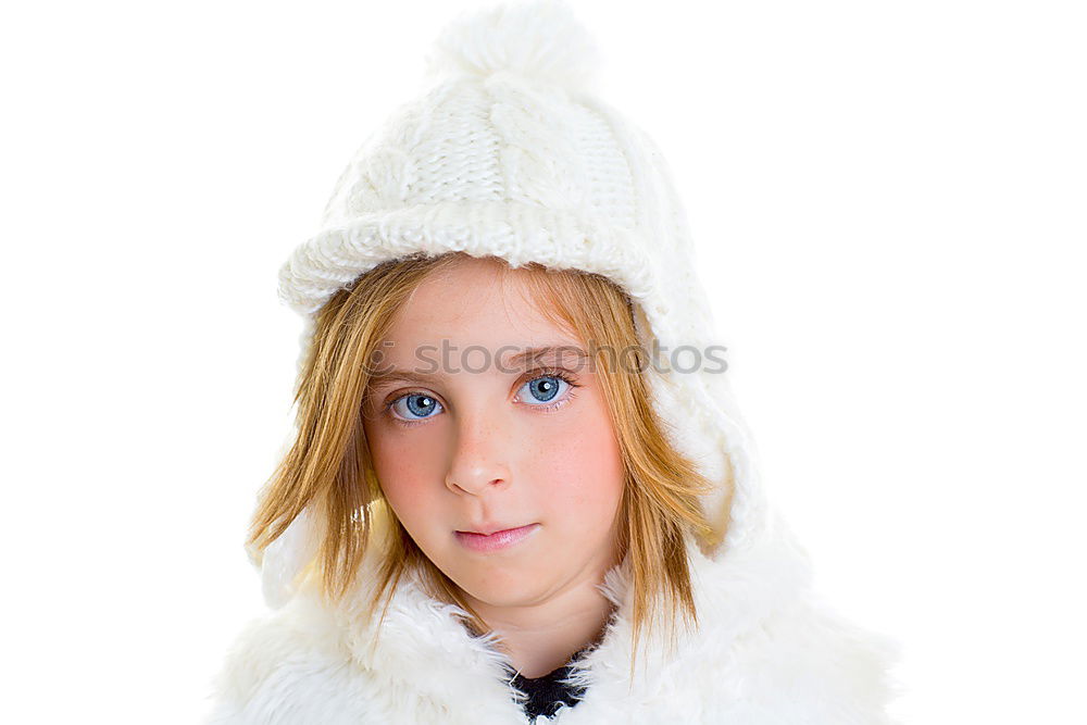 Similar – winter girl Colour photo