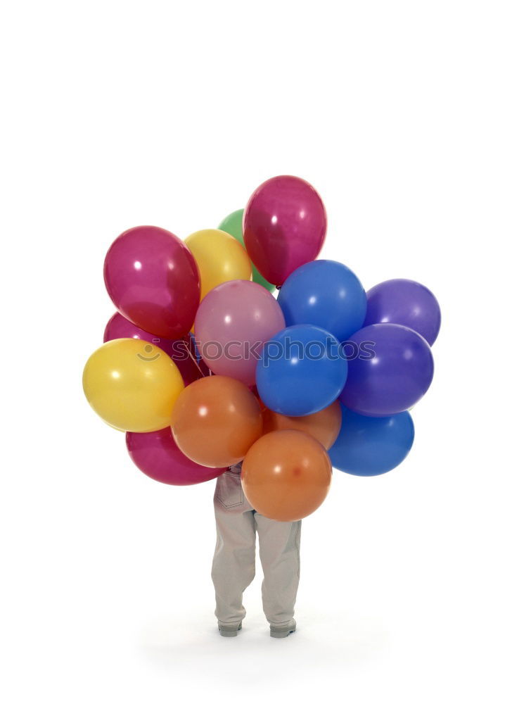 Similar – Image, Stock Photo balloonist Human being