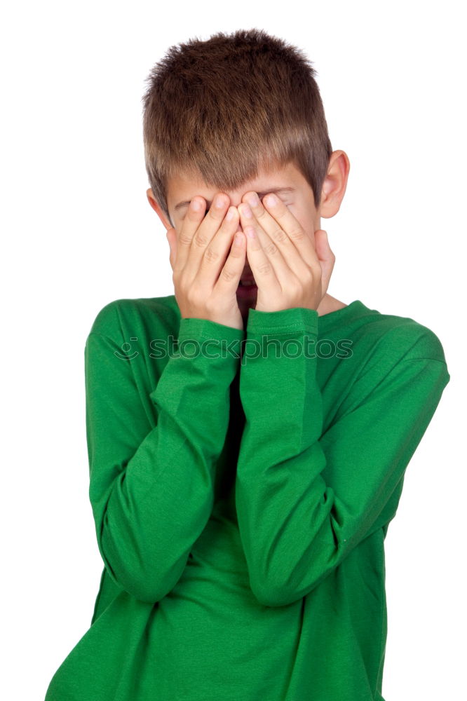 Similar – Happy child with blue t-shirt