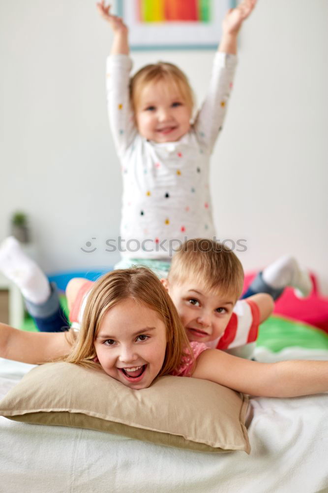 Similar – two beautiful sisters playing at home