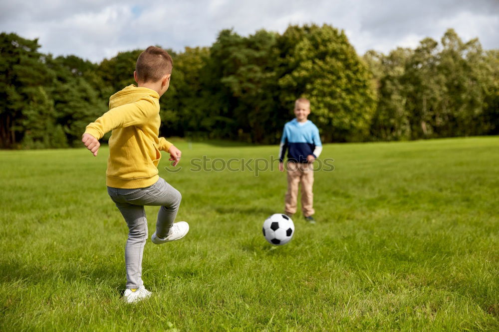 Similar – Image, Stock Photo the other day at soccer or: SC Freiburg is rising !!!!