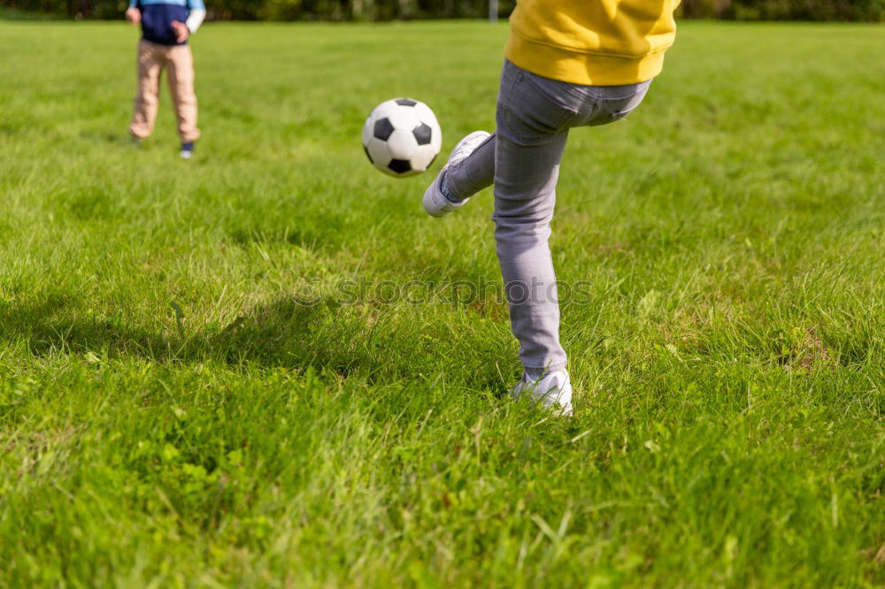 Similar – Image, Stock Photo the other day at soccer or: SC Freiburg is rising !!!!