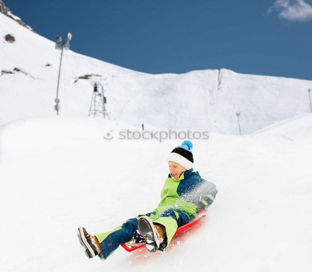 Similar – Image, Stock Photo skier Sports Winter sports