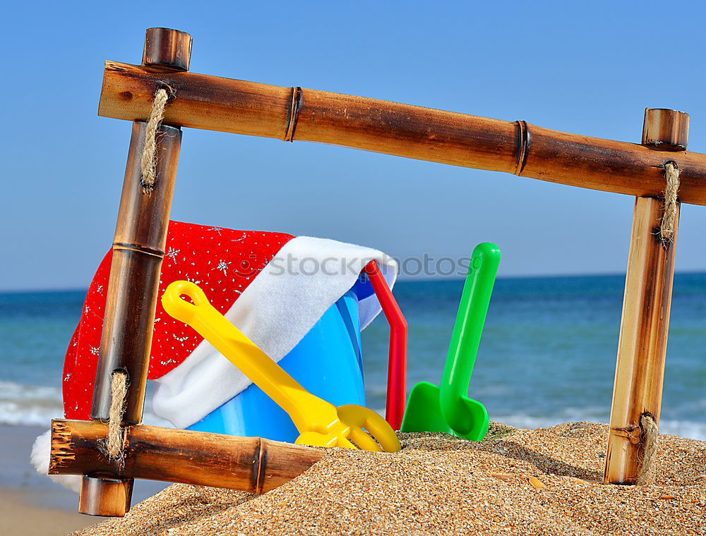 Similar – Image, Stock Photo Beach day III Human being