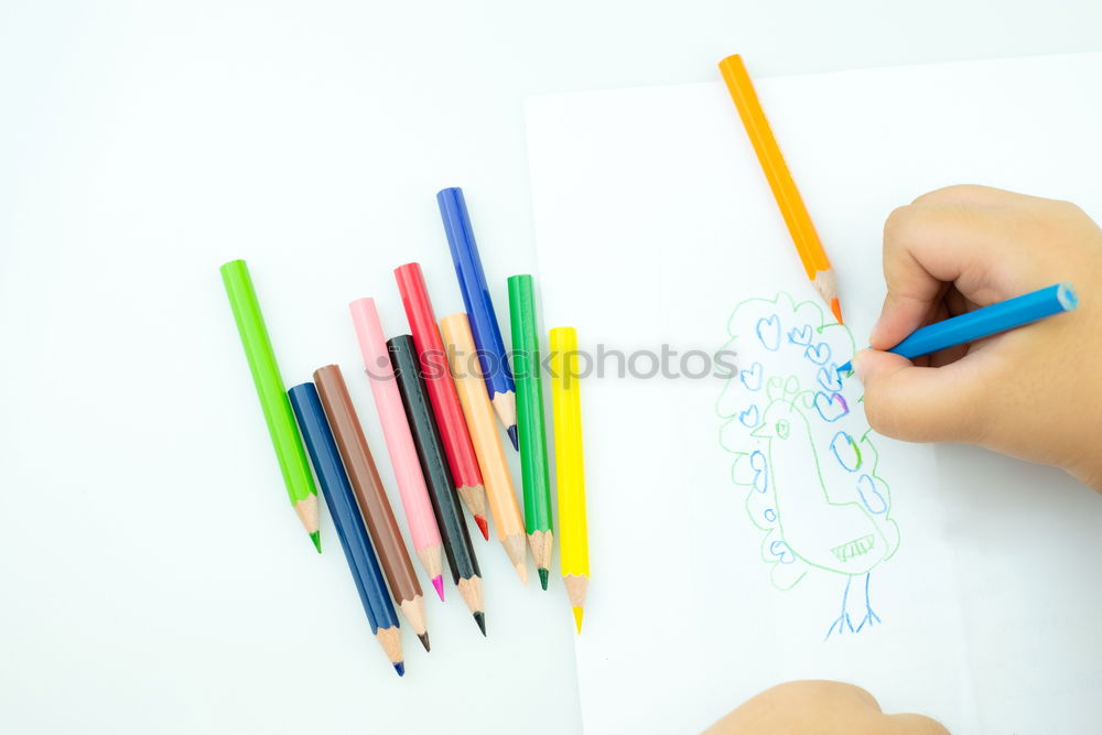 Similar – Drawing III Boy (child)