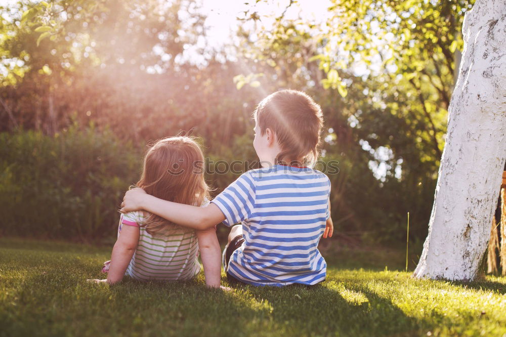 Image, Stock Photo brotherly love Lifestyle