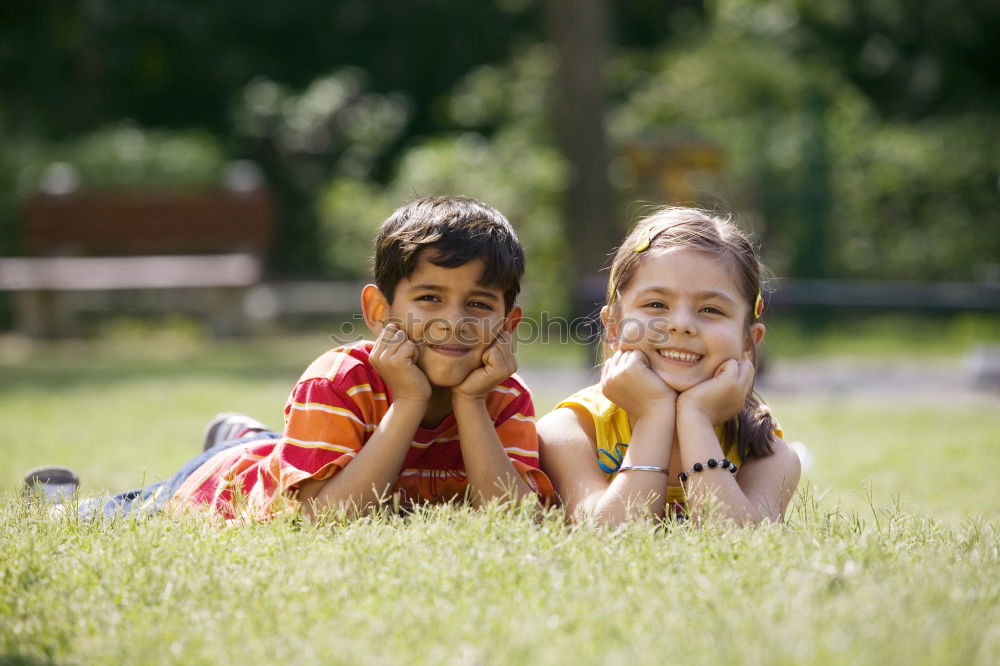 Similar – meadow children Meadow