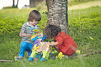 Similar – Image, Stock Photo hey yeih! Children in the sandpit