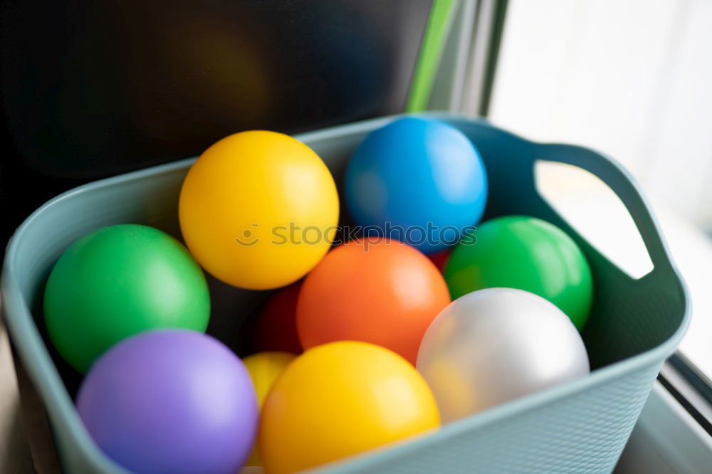 Similar – Image, Stock Photo Colourful Easter eggs in a box