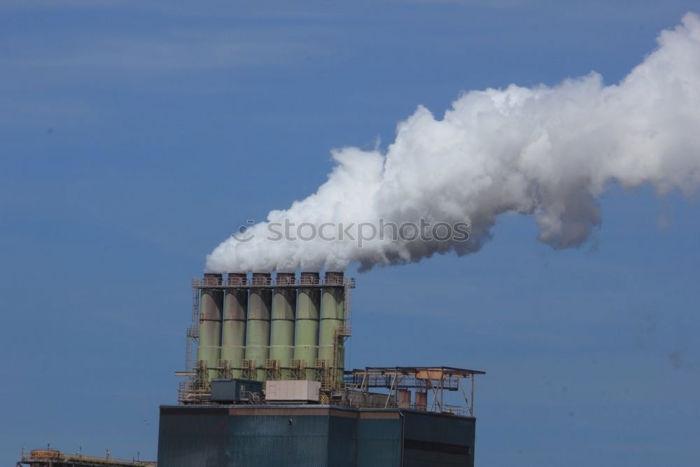 Similar – Image, Stock Photo Factory in autumn Autumn